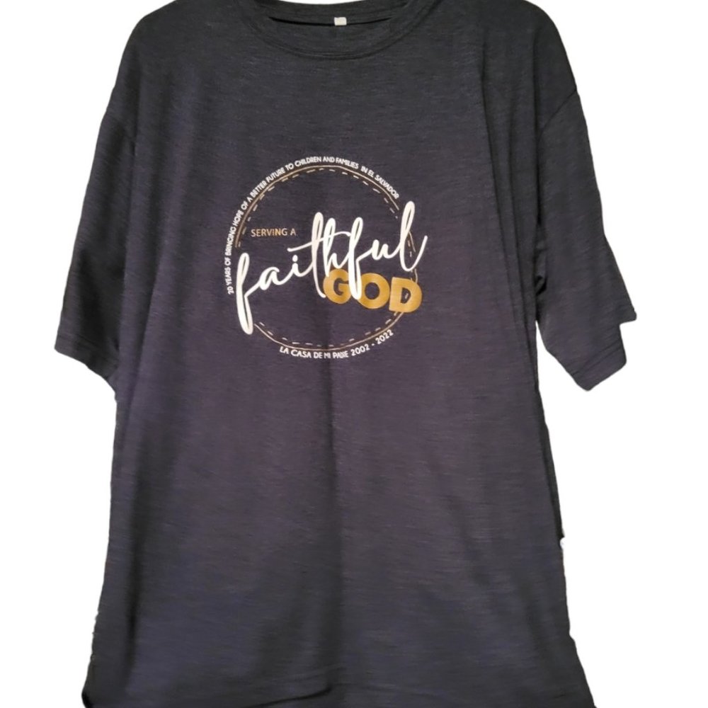 Serving A Faithful God Mission Trip T-Shirt - Size XXL